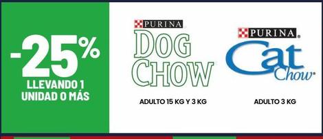 DOG CHOW ADULTO 15 KG Y 3 KG
