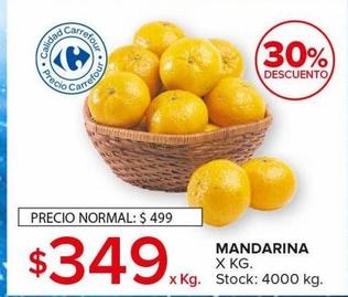 mandarina x kg