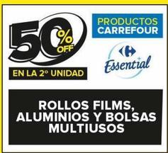 Film transparente, Aluminios y bolsas multisos