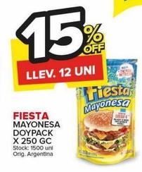 mayonesa Fiesta doypack x 250g