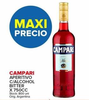 Aperitivos Campari x 750cc