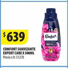 COMFORT SUAVIZANTE EXPERT CARE X 500ML