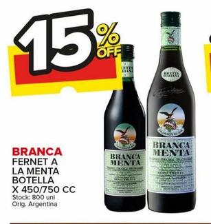 Fernet Branca menta 450/750cc