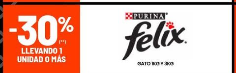 PURINA FELIX GATO 1KG Y 3KG