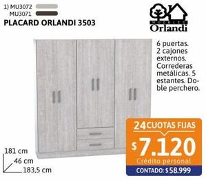 Placard Orlandi 3505 Venecia