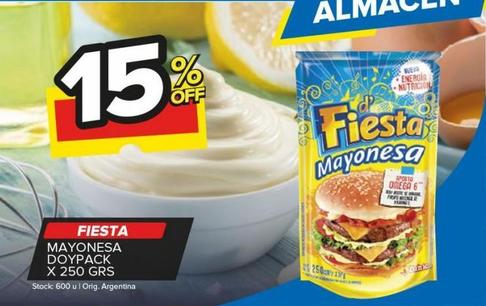 mayonesa Fiesta doypack x 250g