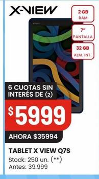 TABLET X VIEW Q7S