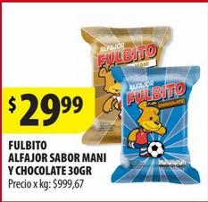 Alfajor Fulbito 30g