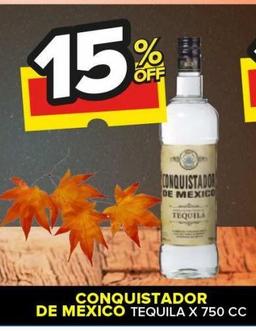tequila Conquistador de Mexico x 750cc