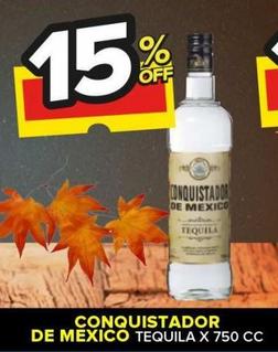 Tequila Conquistador de Mexico 750cc