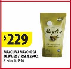 MAYOLIVA MAYONESA OLIVA EX VIRGEN 250CC