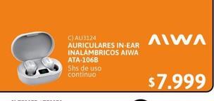 Auriculares Aiwa