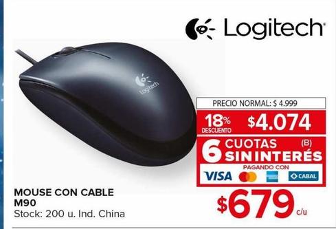 mouse Logitech M90