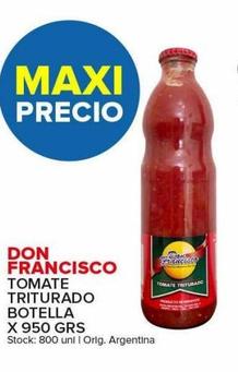tomate triturado Don Francisco x 950g