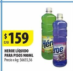 Héroe líquido para pisos 900ml