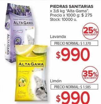 Piedras Sanitarias Alta Gama 3.6kg