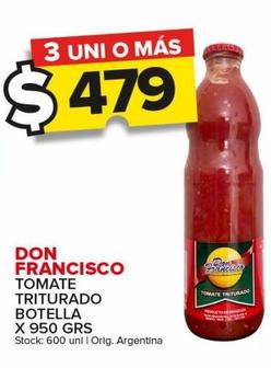 tomate triturado Don Francisco x 950g