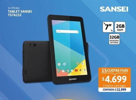 Tablet TS7A232 7" 2/32GB Sansei