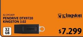 Pendrive DTX9720 32GB USB 3.02 Kingston