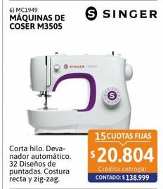 máquina de coser Singer M3505