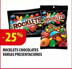 ROCKLETS CHOCOLATES VARIAS PRESENTACIONES