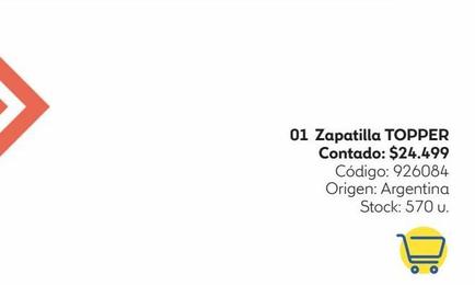 Zapatilla TOPPER
