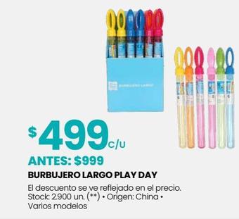 BURBUJERO LARGO PLAY DAY
