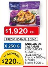 Solimeno - Anillas De Calamar