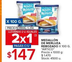 Medallón De Merluza Rebozado