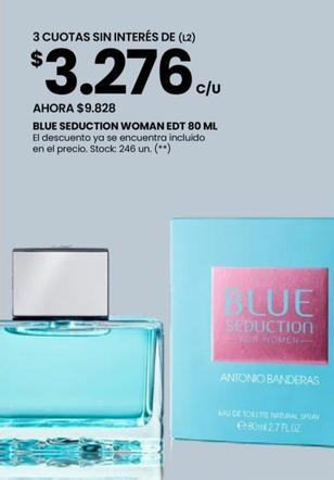 blue seduction woman edt 80ml