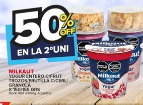 Yogur Entero C/Frut Trozos/Frutilla C/Cerl/Granola