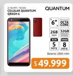 Celular Qrash 6