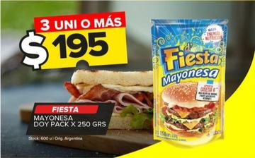 Mayonesa Doy Pack