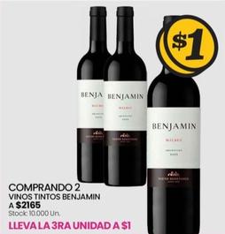 Comprando 2 Vinos Tintos