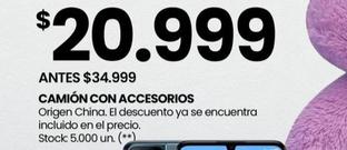 Camion Con Accesorios