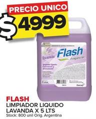 Flash - Limpiador Liquido Lavanda X 5 Lts