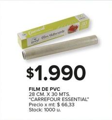 Carrefour Essential - Film De Pvc