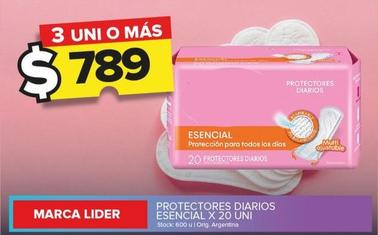 Esencial - Protectores Diarios