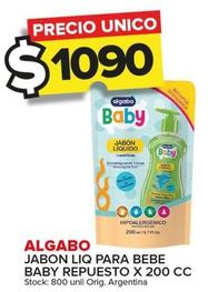 Algabo - Jabón Liq Para Bebe Baby Repuesto