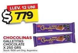 Chocolinas - Galletitas Chocolate