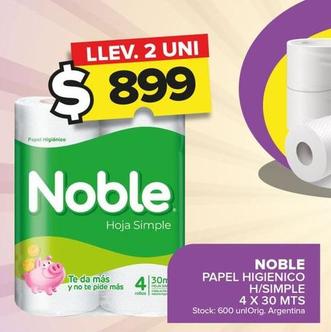 Noble - Papel Higienico H/smple