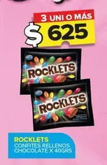 Rocklets - Confites Rellenos Chocolate