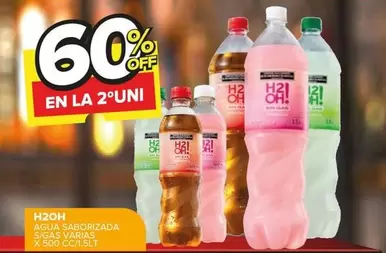 H2oh - Agua Saborizada S/Gas