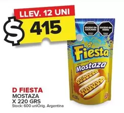 Fiesta - Mostaza