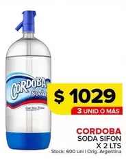 Córdoba - Soda Sifon