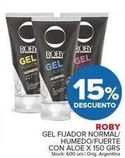 Roby - Gel Fijador Normal