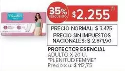 Esencial - PROTECTOR ESENCIAL