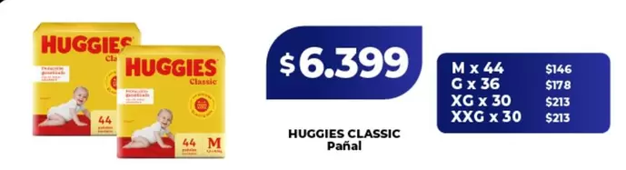 Huggies - Classic Pañal