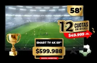 Origen - SMART TV 4K 50"