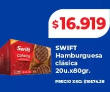 Swift - Hamburguesa clásica
